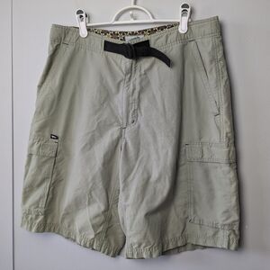 HORNY TOAD Men Cargo Short Loose Fit Size Medium Cotton/Nylon Material